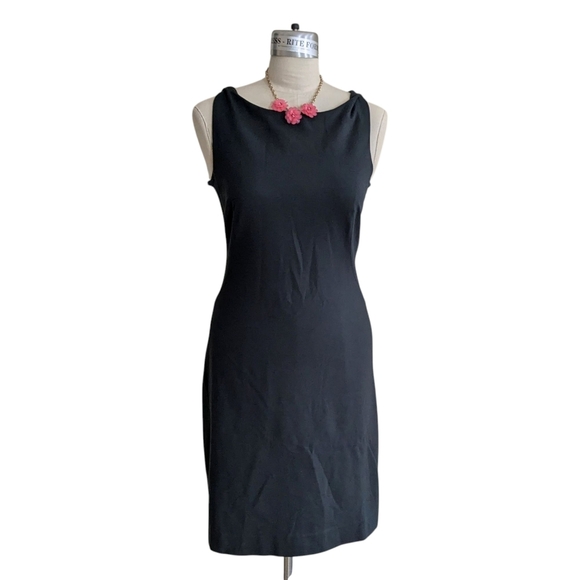 MM Lafleur Dresses & Skirts - M.M. Lafleur Grey Sheath Dress Size 12 pre owned